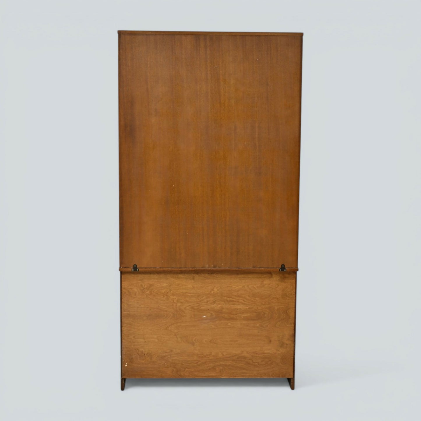 Ercol Mural Wall Unit Display Cabinet Glass Doors Golden Dawn FREE UK Delivery