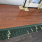 Large Vintage Dark Green Chest of Drawers with Scallops