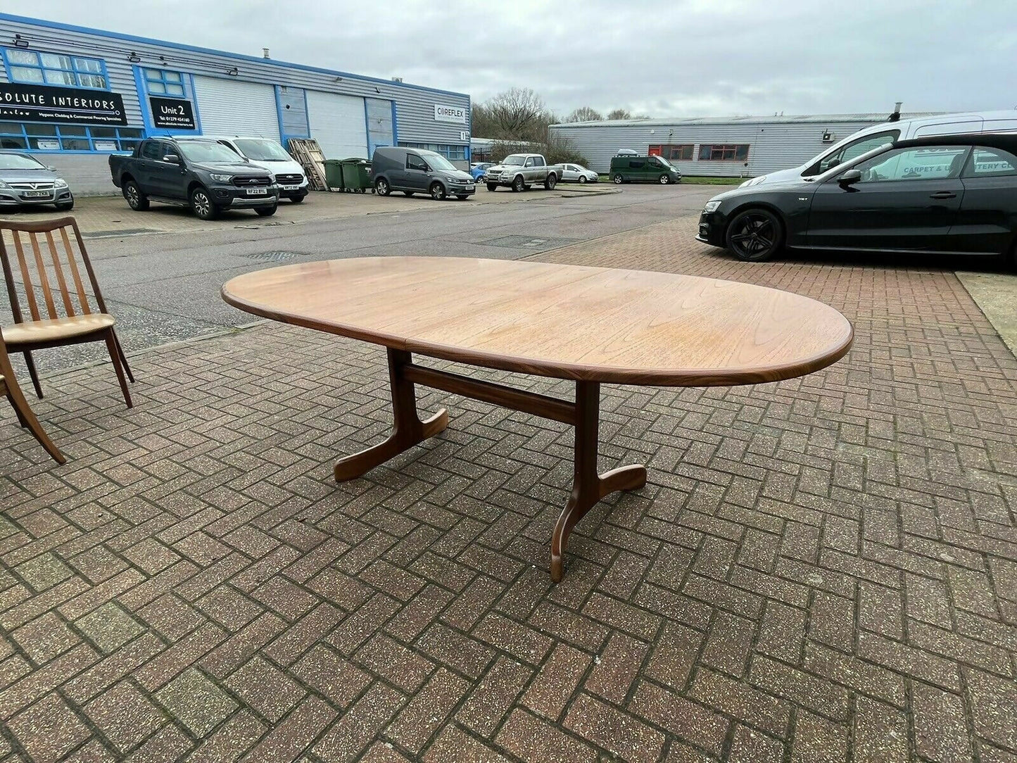 Mid Century G Plan Extending Dining Table & Chairs