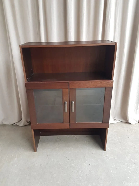 Vintage Late Mid Century Danish Bookcase Shelving Wall Unit Retro Scandi R291