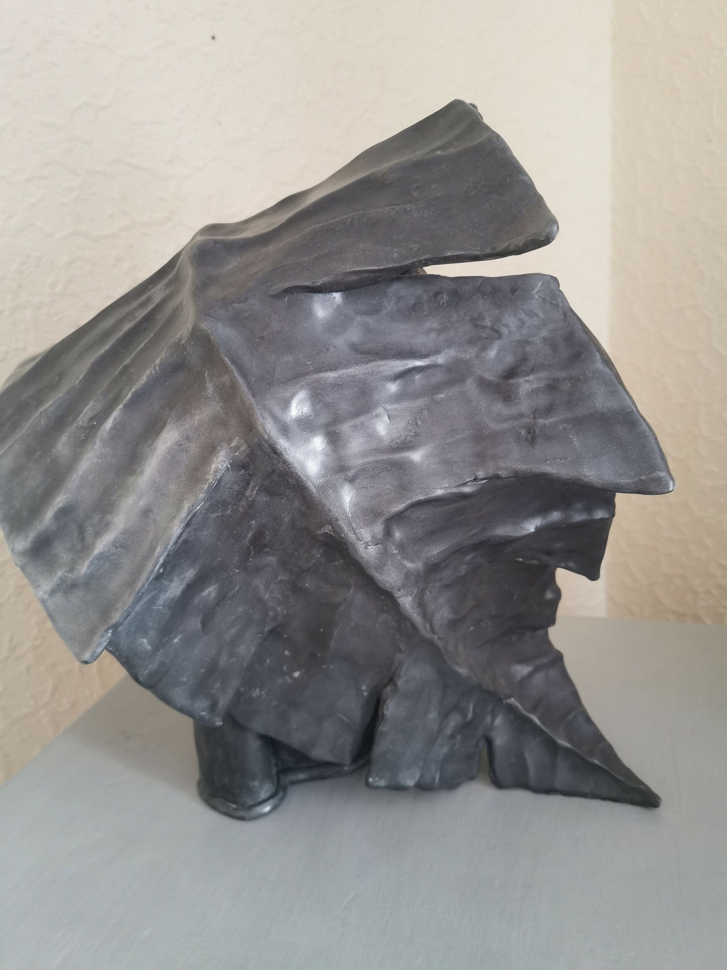 Cold cast bronze resin Tom Bowers bust