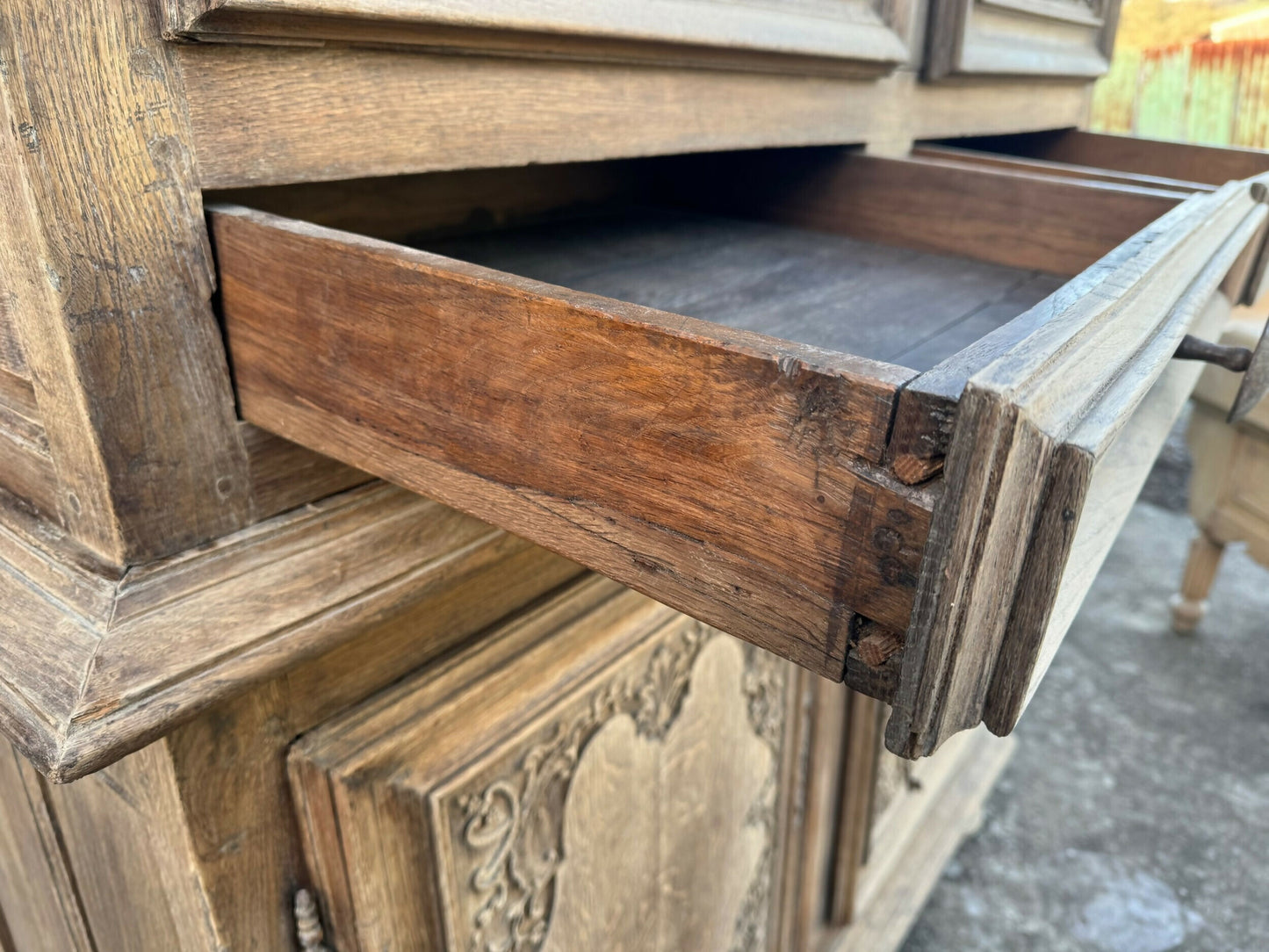 18th Century French Normandie Larder Cupboard