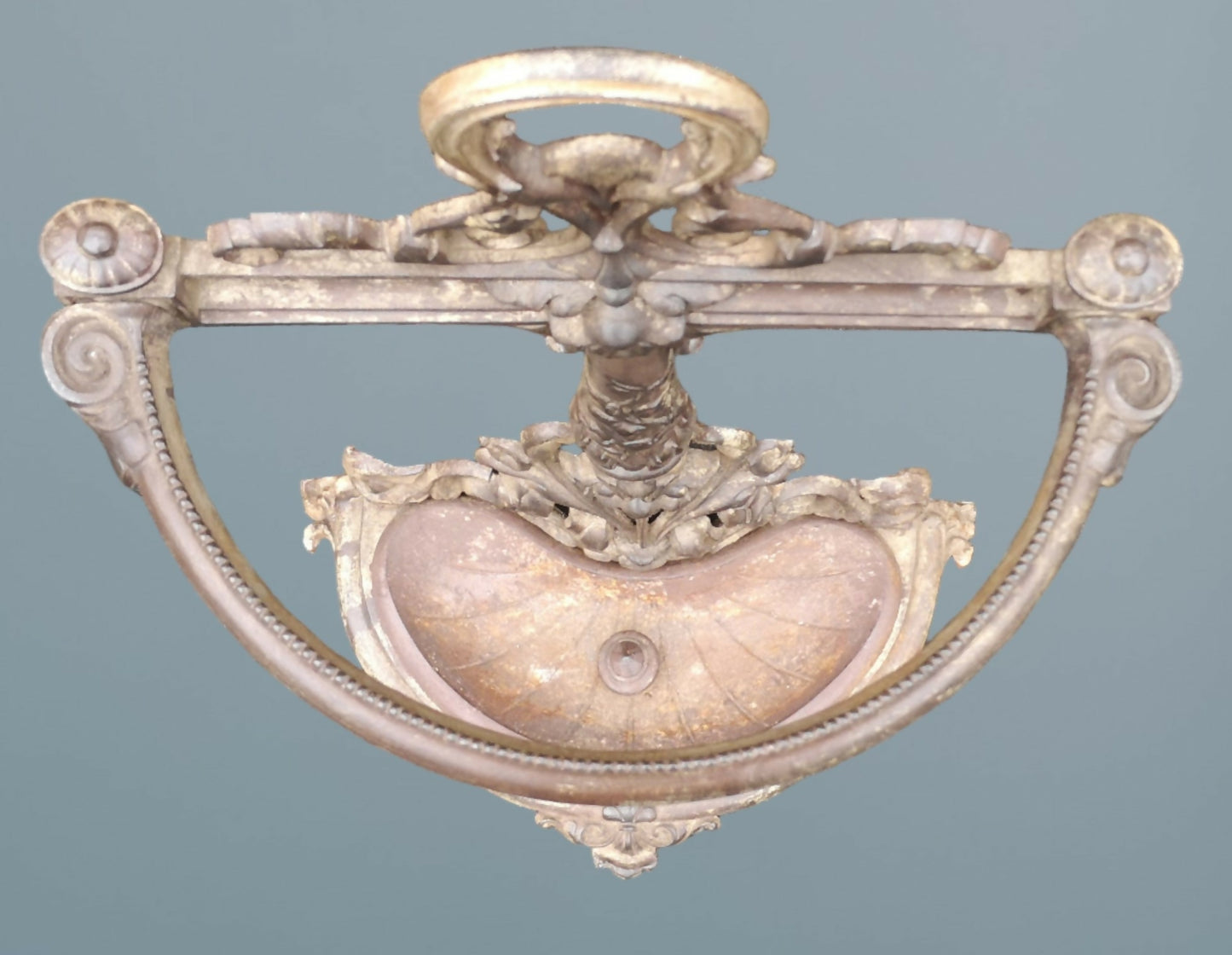 Antique Cast Iron Umbrella Stand / Stick Stand