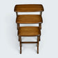 Ercol Nest Of Tables Solid Elm Side Tables Pressed Gold Badge GD FREE Delivery*