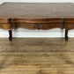Dining Table Vintage French Louis XVI Carved Oak Extendable Table LOT 6354