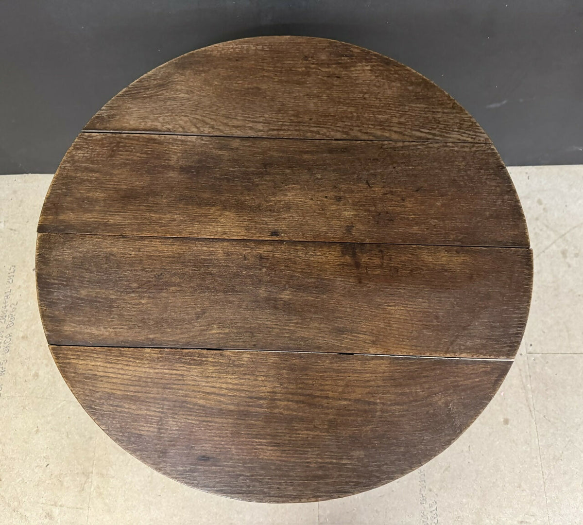 Georgian Oak Tilt Top Table