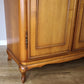 Wardrobe Vintage French Louis XVI Style Five Door Carved Armoire LOT 4990