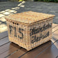 Large Antique Wicker Basket /log Basket