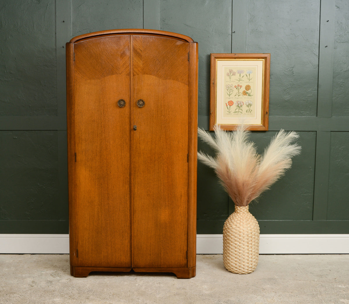 Art Deco Style Gentlemans Wardrobe by Austinsuite - Mid Century