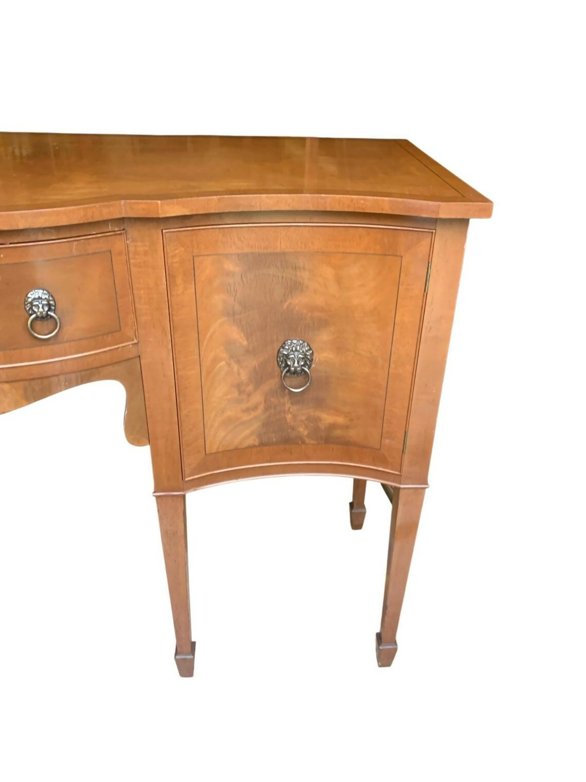 Antique style Serpentine Sideboard cabinet