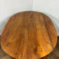 Custom Made Oval Elm Dining Table