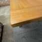 Large Extending Dining Table Oak Furniture Land Chunky Legs 7ft+ Seats 8