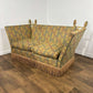 Edwardian Knole Type Drop Arm two seater Sofa