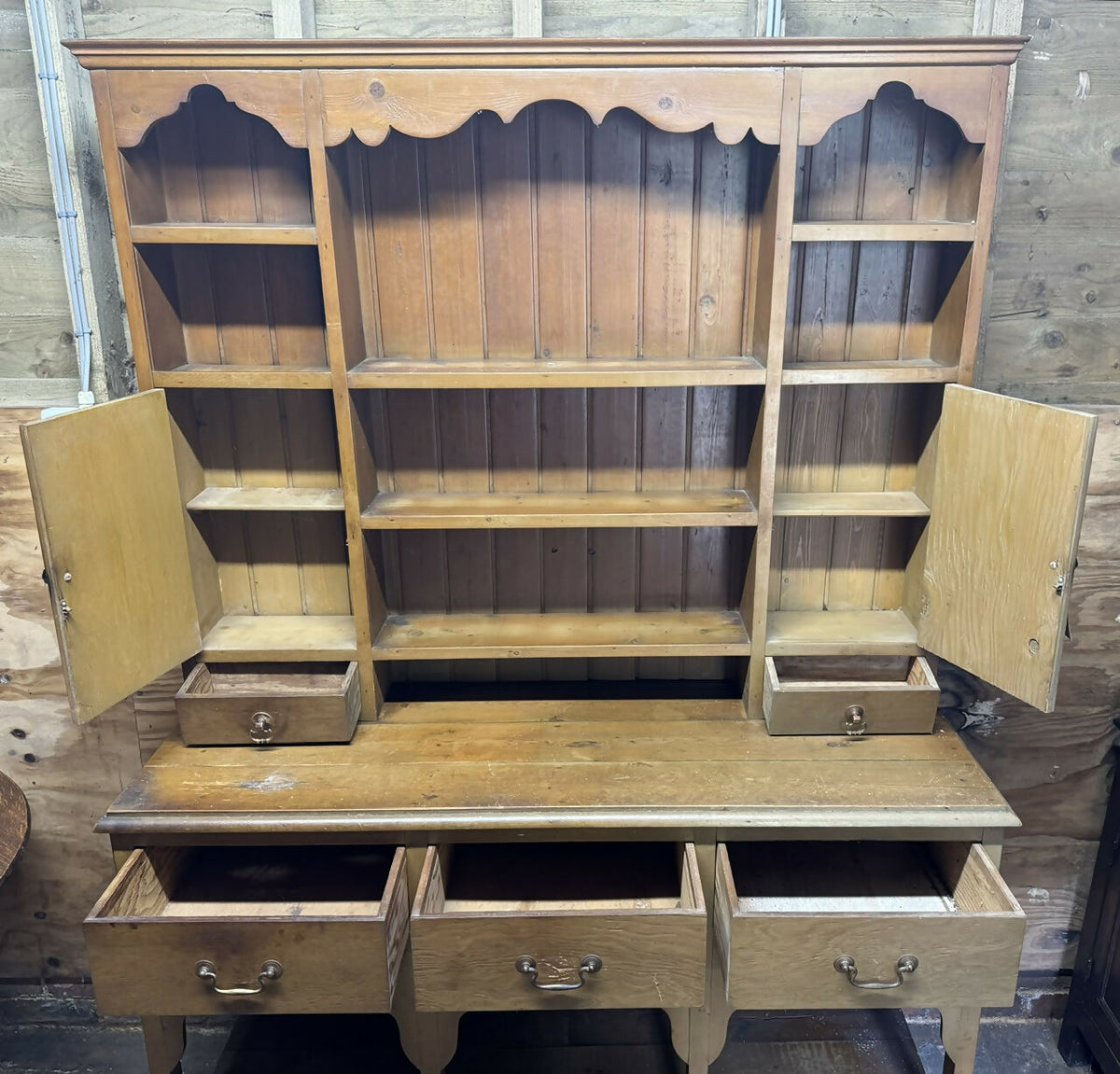 Welsh Pine Dresser original patina