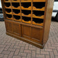 Edwardian Oak Haberdashery Cabinet With 32 Pull Out Drawers. Cupboards Below.
