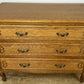 Chest of Drawers Vintage French Louis Oak 3 Drawers Carved Cabinet LOT 6254