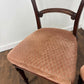 Pair of Victorian Mahogany Side Chairs on Turned Legs