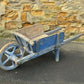 Antique French Painted Wheelbarrow, Early 1900s