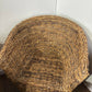 Set of Four Hand-Woven Abaca Fibre Tub Chairs