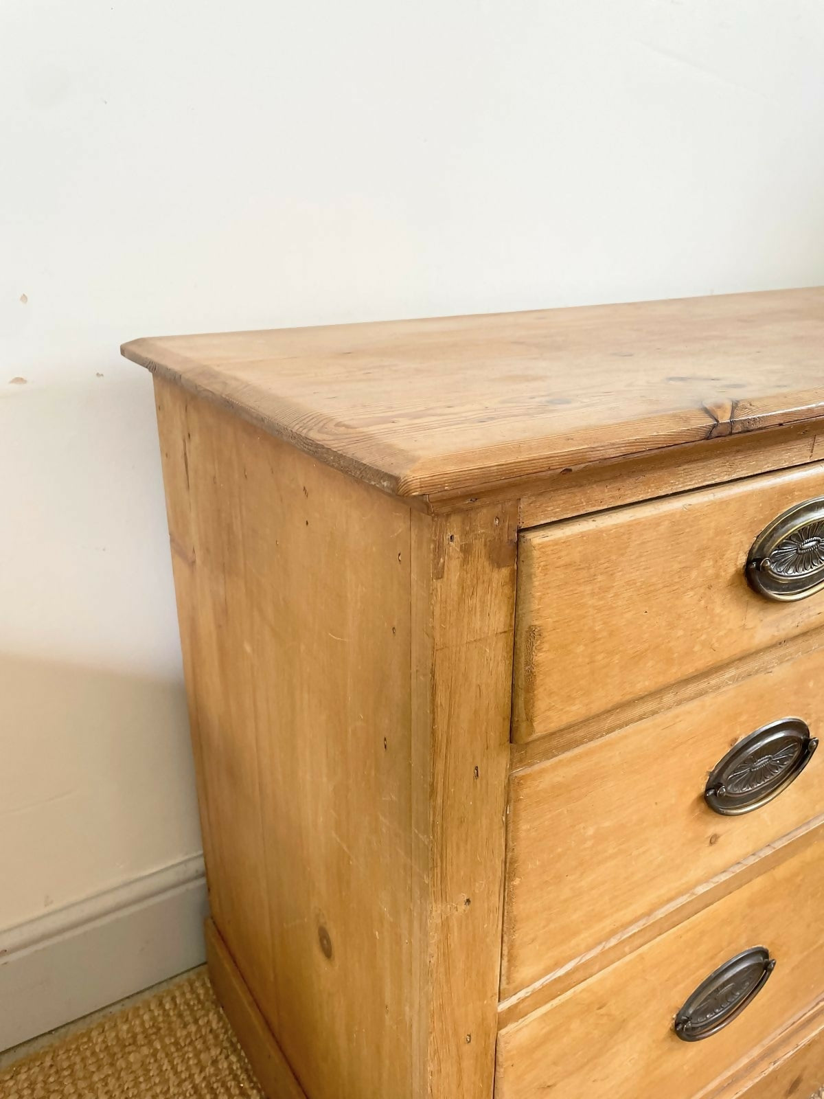 Vintage Pine Chest Of Drawers