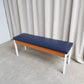 Vintage Mid Century Post Modern Modernist Hallway Dining Bench Seat Chair Retro R833