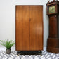 G Plan Fitted Wardrobe Tola and Black Librenza Range Mid Century Vintage