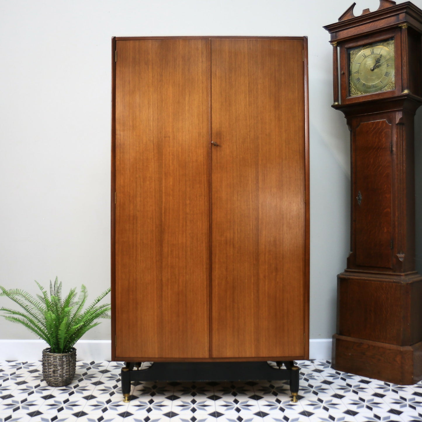 G Plan Fitted Wardrobe Tola and Black Librenza Range Mid Century Vintage