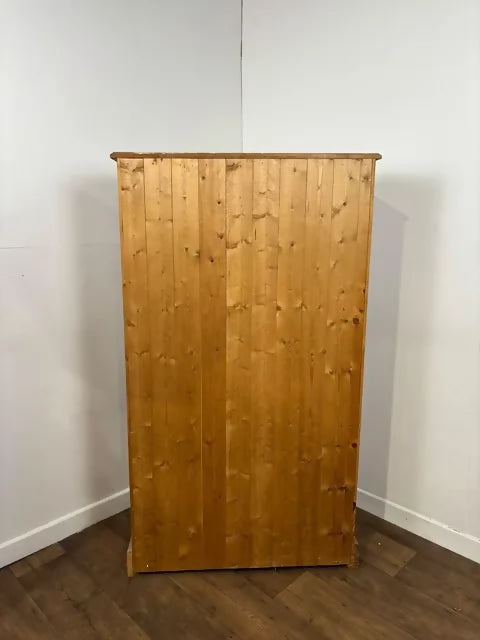 Contemporary Pine Open Bookcase
