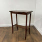 Edwardian Mahogany Window Table