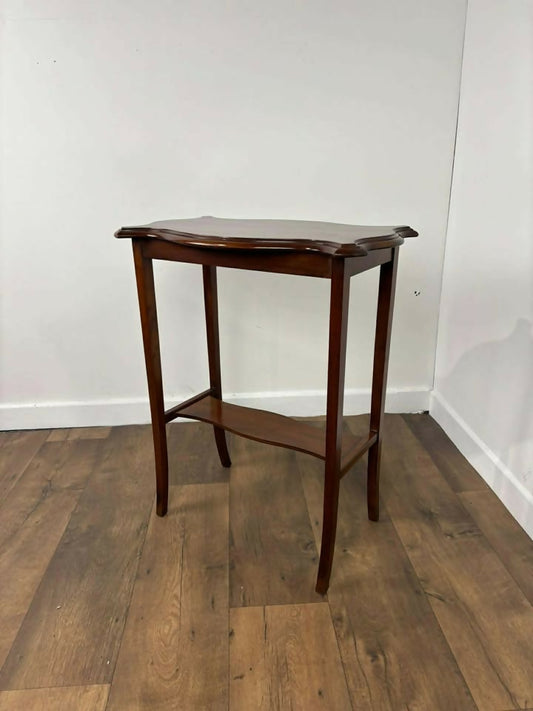 Edwardian Mahogany Window Table
