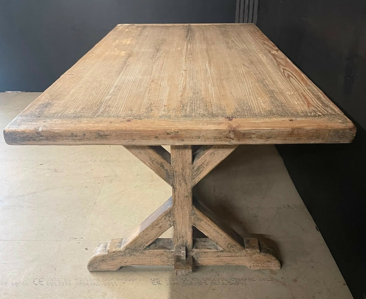 Deep Pine Farmhouse Dining Table