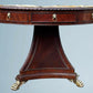 Good Quality Figured Mahogany Drum Table