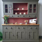 SOLD OUT Solid Vintage Pine Welsh Dresser, Painted Bespoke Dresser, Country Kitchen, Farmhouse, Shop Display, Cafe, Pub