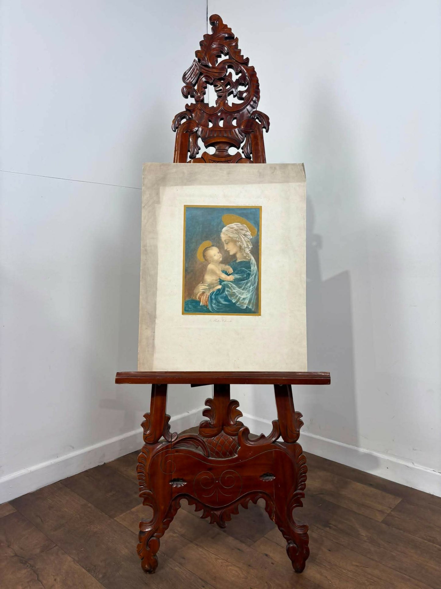Vintage Religious Print – Mater Christi after Daphne Allen