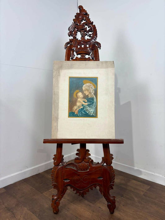 Vintage Religious Print – Mater Christi after Daphne Allen