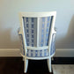 Bergere Directoire Chair. LOUIS XVl Style. 19th Century Antique. Silk Upholstery. Restored Sympathetically.