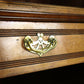 Victorian Mahogany Glazed Bookcase Kitchen Cupboard Display Cabinet