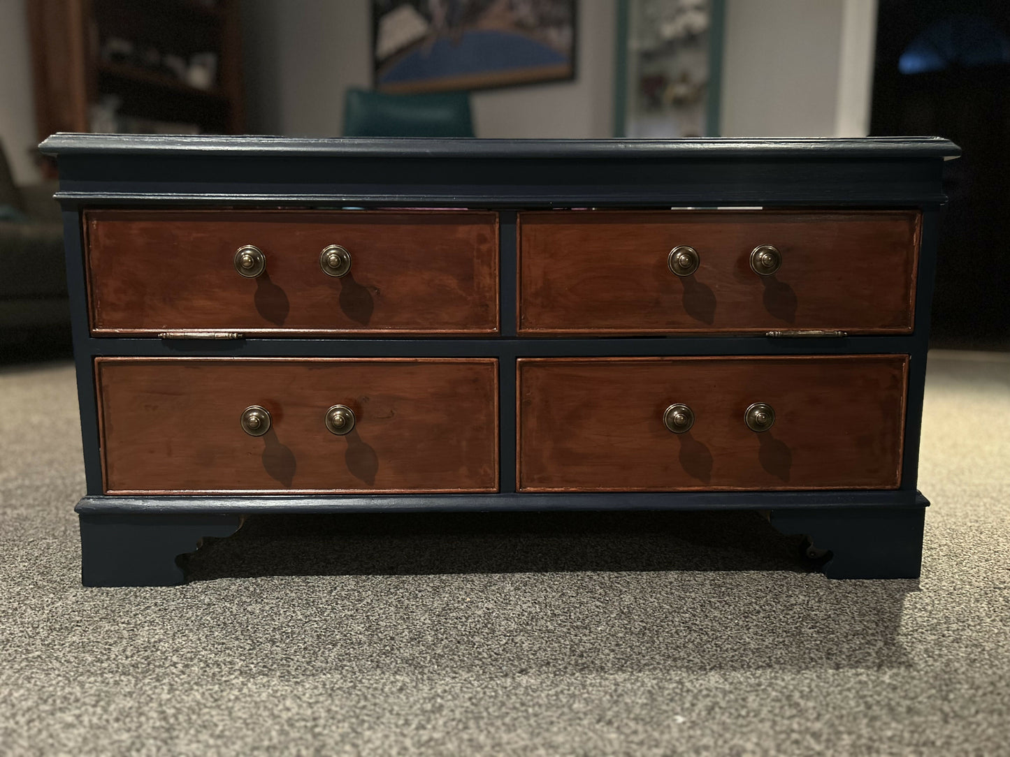 Vintage Solid Wood TV Cabinet/Unit