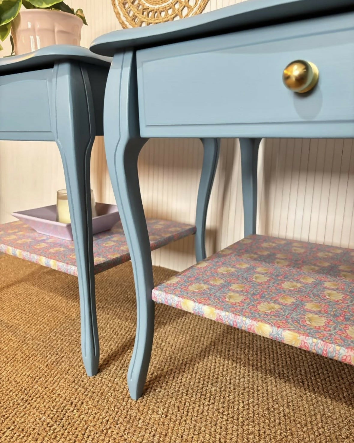 Upcycled Bedside Tables