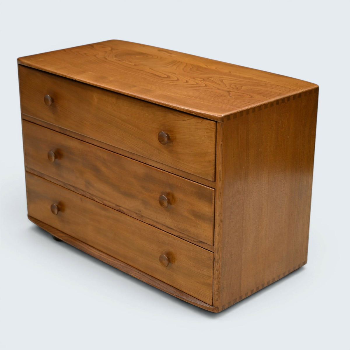 Ercol Windsor Chest Of Drawers 3 Long Drawers Natural Finish FREE UK Delivery*