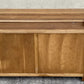 A WOOD BROTHERS OLD CHARM VINTAGE CARVED OAK SIDEBOARD / DRESSER BASE.