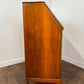 Early 20th Queen Anne Style Figured Walnut Bureau