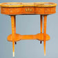 Edwardian Painted Satinwood Bijouterie Table / Vitrine