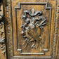 French Carved Oak Hunting Cabinet