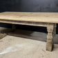 Rare Deep Large Oak Farmhouse Dining Table