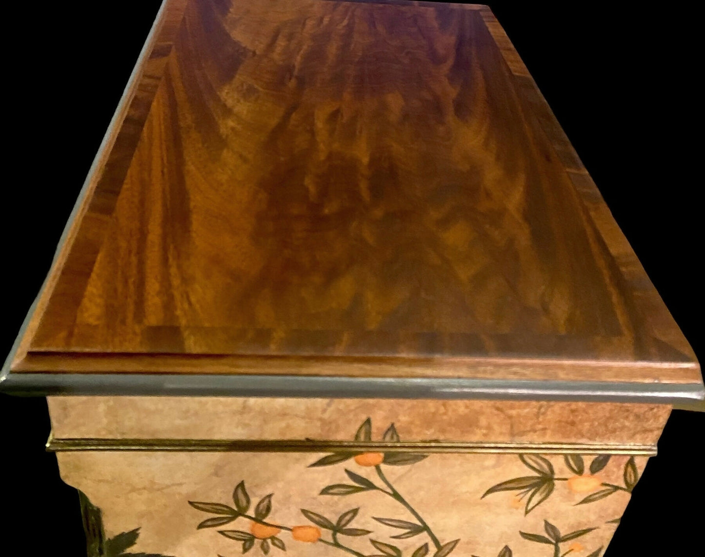 Oriental Vintage Chest Of Drawers, 1950s