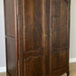 Wardrobe Antique French Louis XVI Style Oak Two Door Carved Armoire LOT 6466