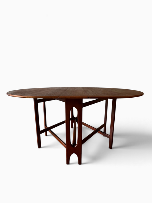 Mid Century Mcintosh Teak Drop Leaf Table