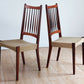 Pair Of Mid Century Danish Teak Dining Chairs By Arne Hovmand