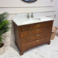 Vintage Vanity Unit Made to Order Vanity Unit Custom Made Bathroom Furniture Antique Traditional Bathroom Washstand Basin Unit